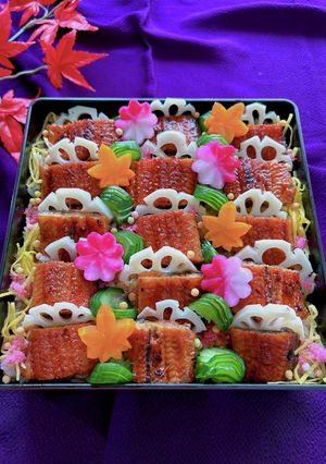 うなぎちらし寿司弁当-レシピのメイン写真