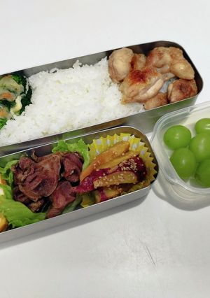 ラグビー小僧のお弁当231030-レシピのメイン写真