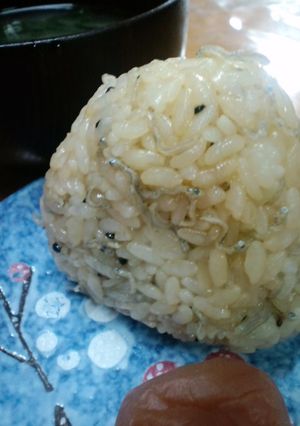 じゃこおにぎり-レシピのメイン写真