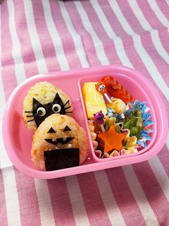 幼稚園ハロウィンお弁当-レシピのメイン写真