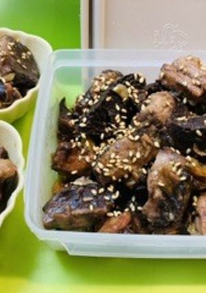 ＊大豆アレルギーの為のマグロのアラの佃煮-レシピのメイン写真