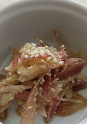 茗荷の胡麻和え-レシピのメイン写真
