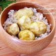もち麦入りの栗ご飯