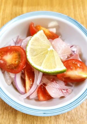 コショウダイのセビーチェ～魚の駅生地～-レシピのメイン写真