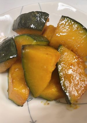 10分で完成！♡かぼちゃのグラッセ-レシピのメイン写真