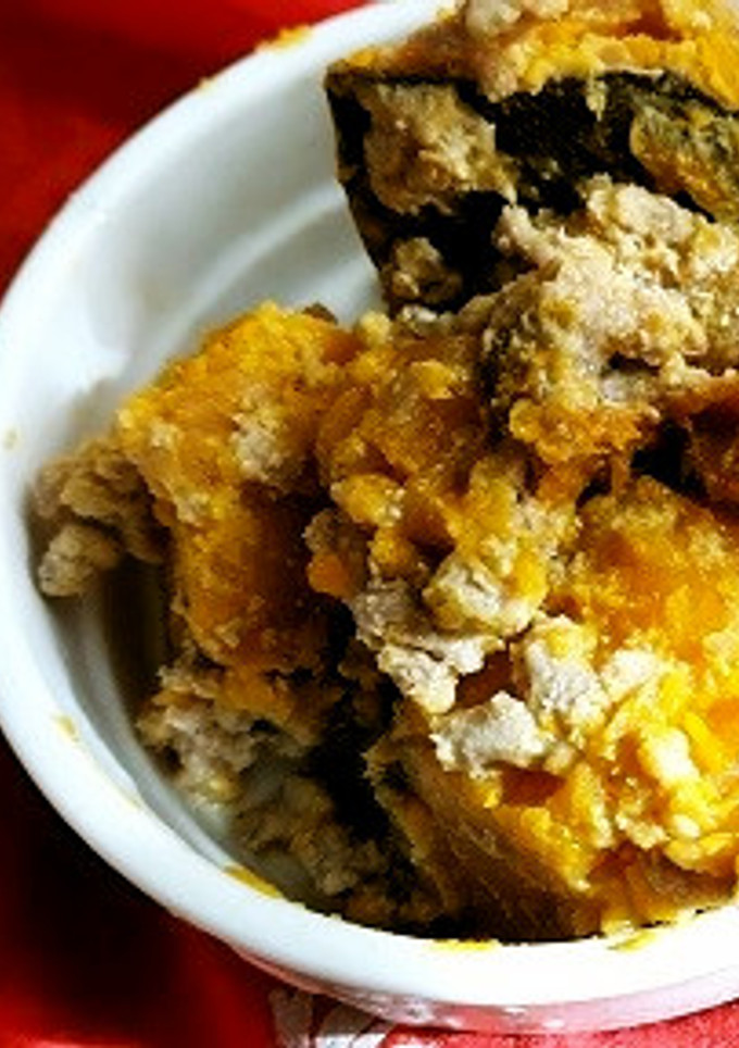 かぼちゃのそぼろ煮-レシピのメイン写真
