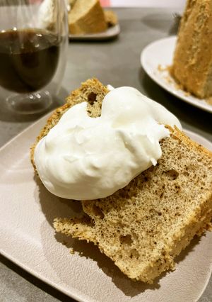 紅茶シフォンケーキ-レシピのメイン写真