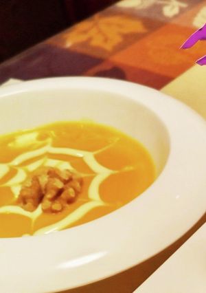 バターナッツかぼちゃのハロウィンスープ-レシピのメイン写真