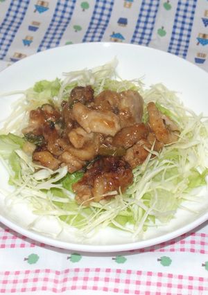 《レンジで簡単》にんにく味噌チキン-レシピのメイン写真