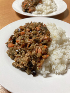 カレー麹de腸活!茄子のキーマカレー-レシピのメイン写真