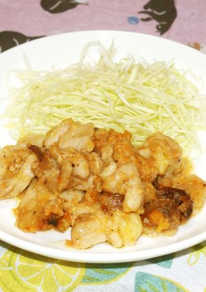 《レンジで簡単》コク旨塩チキン-レシピのメイン写真