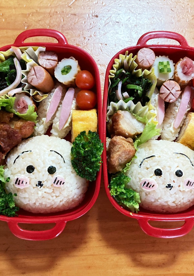 簡単！ちいかわうさぎ♡お弁当-レシピのメイン写真
