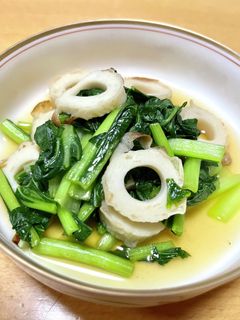 小松菜の煮浸し-レシピのメイン写真