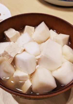 白はんぺんと木綿豆腐の味噌汁-レシピのメイン写真