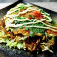 フライパンで広島風お好み焼き