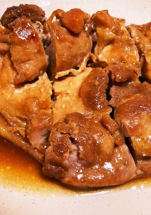 ご飯が進む♡鶏もものコンソメ醬油煮-レシピのメイン写真