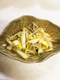白菜ともやしと卵の炒めもの-レシピのメイン写真