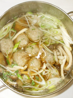 蓮根肉団子の鍋♪冷え性むくみに簡単薬膳-レシピのメイン写真