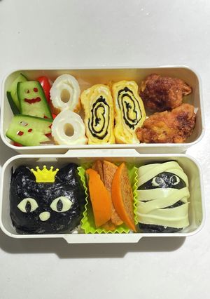 ハロウィンお弁当②-レシピのメイン写真