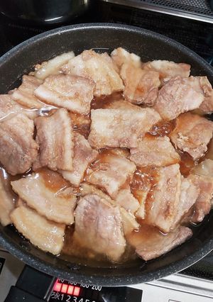 ※豚バラの甘辛煮-レシピのメイン写真