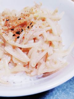 味噌マヨもやし丼-レシピのメイン写真