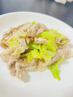 おかずの主役♡豚肉とキャベツの塩ダレ炒め-レシピのメイン写真