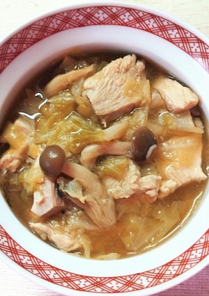 鶏むね肉とキャベツの あっさり中華スープ-レシピのメイン写真
