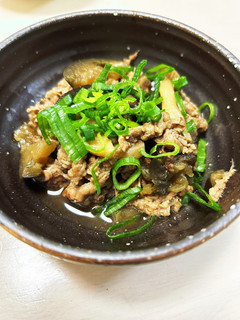 牛肉と茄子の煮物-レシピのメイン写真