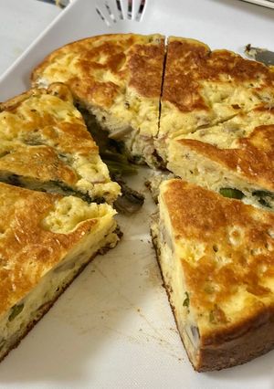 季節の葉物のケークサレ(ホケミ)-レシピのメイン写真