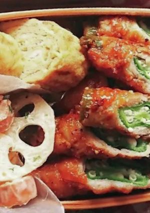 レンコン★デパ地下★カルボナーラ★お弁当-レシピのメイン写真