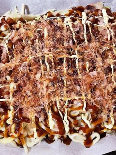 オーブンで一気に作るジャンボお好み焼き-レシピのメイン写真
