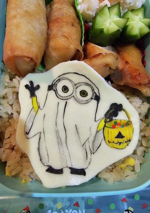 ミニオンハロウィン弁当～♪-レシピのメイン写真