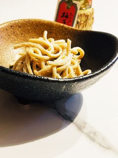 オリーブオイル絡めの柚子コショウ蕎麦-レシピのメイン写真
