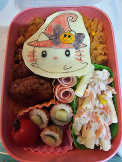 キティちゃんハロウィン弁当~♪-レシピのメイン写真