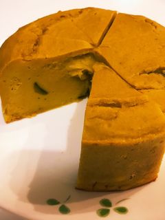 混ぜるだけ南瓜羊羹風ケーキ♡バター無し-レシピのメイン写真