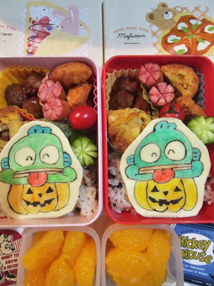ハンギョドンハロウィン弁当~♪-レシピのメイン写真