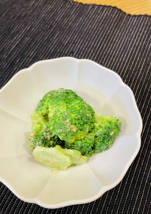 レンジで簡単、ブロッコリーの和え物-レシピのメイン写真