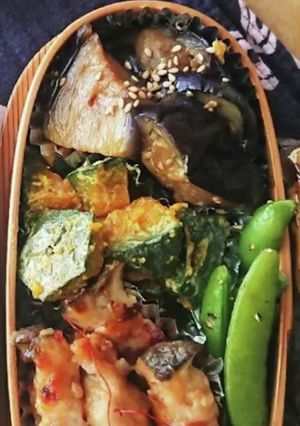 かぼちゃサラダ★クルミ入りデリ★お弁当-レシピのメイン写真