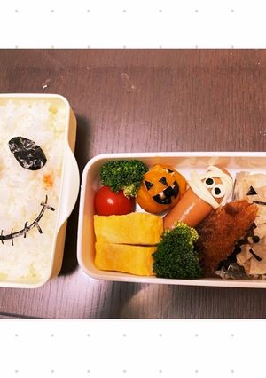 ハロウィン弁当-レシピのメイン写真