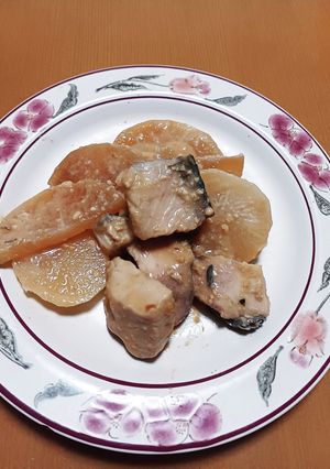 ぶり大根の味噌煮-レシピのメイン写真