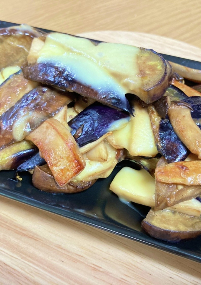 茄子とエリンギのチーズ炒め-レシピのメイン写真