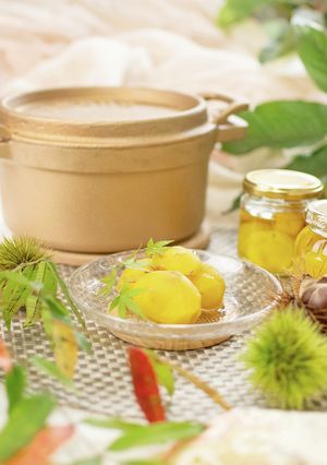 銅鍋てふてふで作る 栗の甘露煮-レシピのメイン写真