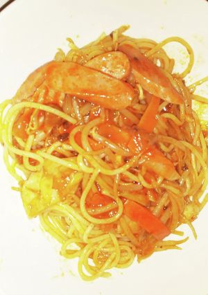 野菜入りミートソース　スポゲッチー-レシピのメイン写真