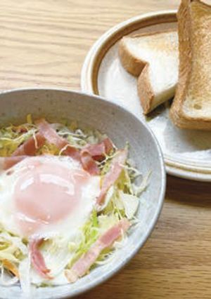 【食育通信】カット野菜で巣ごもり卵-レシピのメイン写真