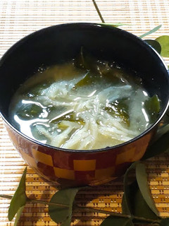 切り干し大根とわかめの味噌汁-レシピのメイン写真