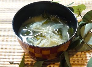 切り干し大根とわかめの味噌汁-レシピのメイン写真