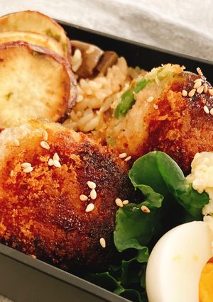 お弁当にピッタリ!ピーマン肉詰めフライ-レシピのメイン写真