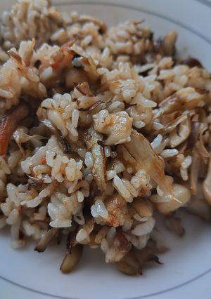 舞茸ゴボウチャーハン-レシピのメイン写真