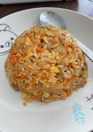 豚キムチチャーハン-レシピのメイン写真