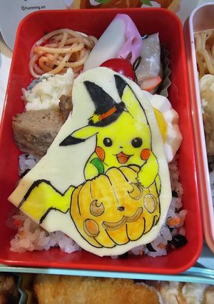 ピカチュウのハロウィン弁当～♪-レシピのメイン写真